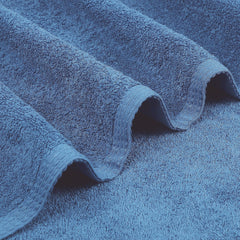 18 Piece 100% Cotton Towel Set 550GSM - Blue Allure